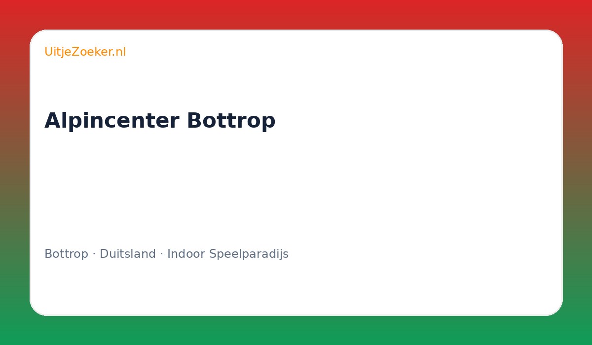 Alpincenter Bottrop