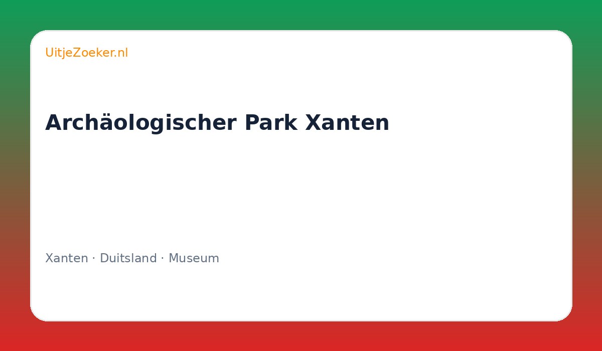 Archäologischer Park Xanten
