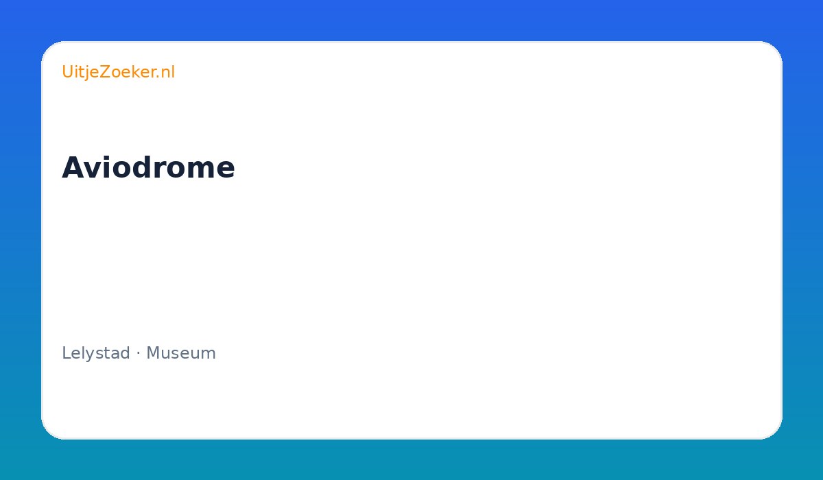 Aviodrome