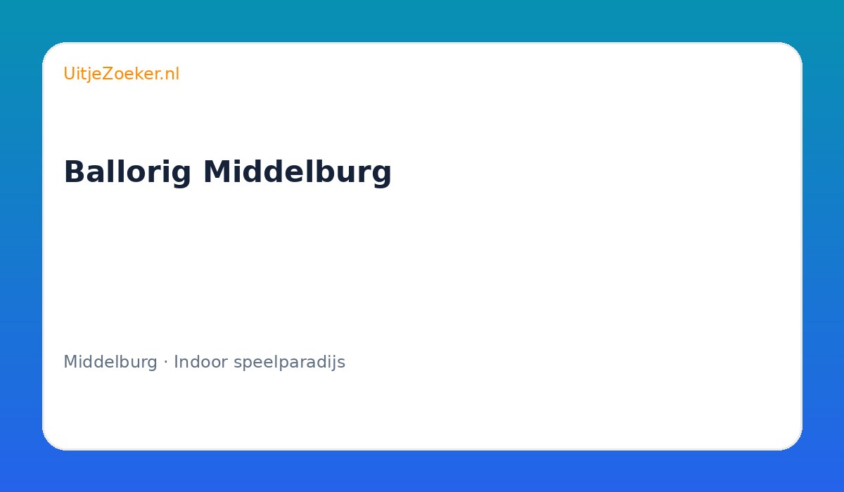 Ballorig Middelburg