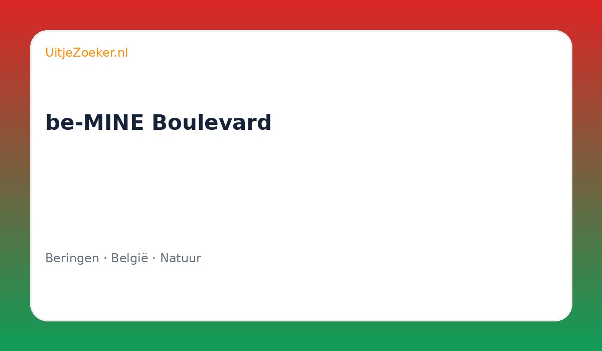 be-MINE Boulevard