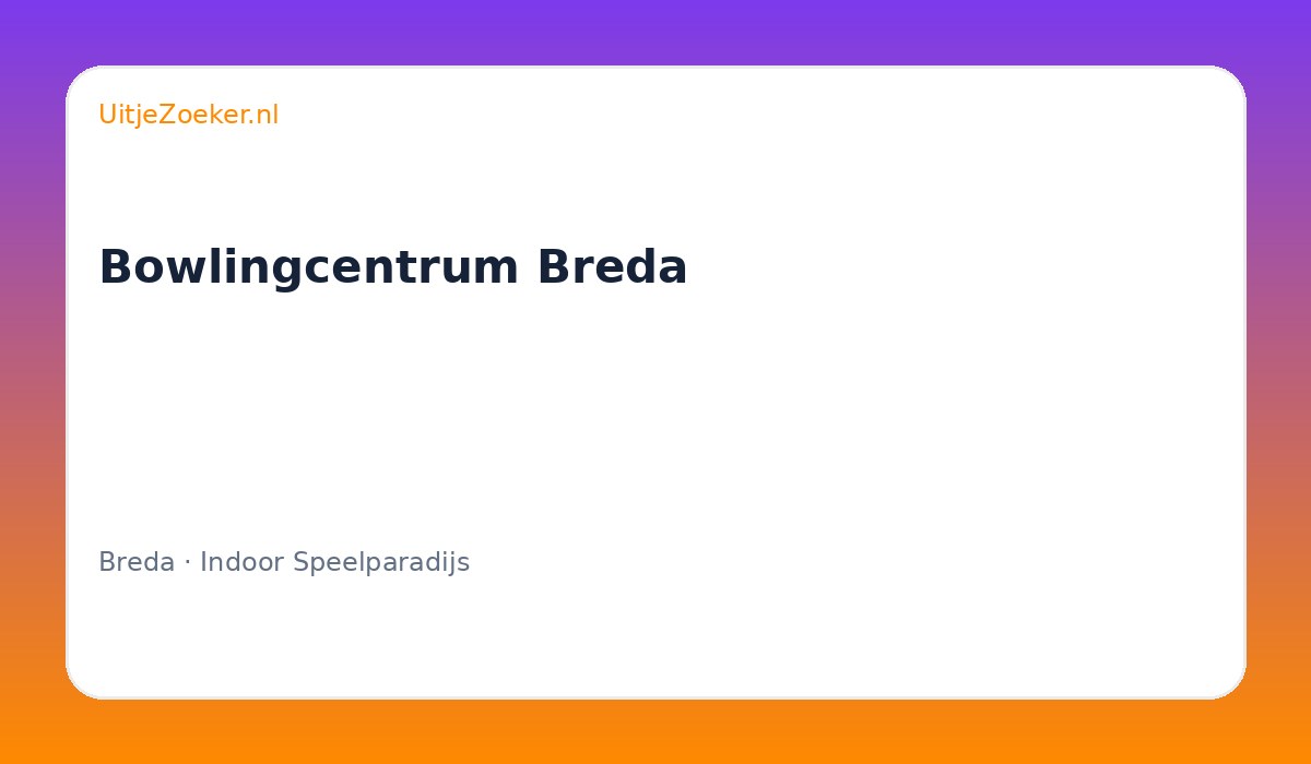 Bowlingcentrum Breda