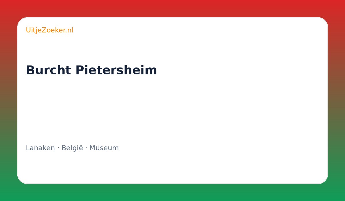 Burcht Pietersheim