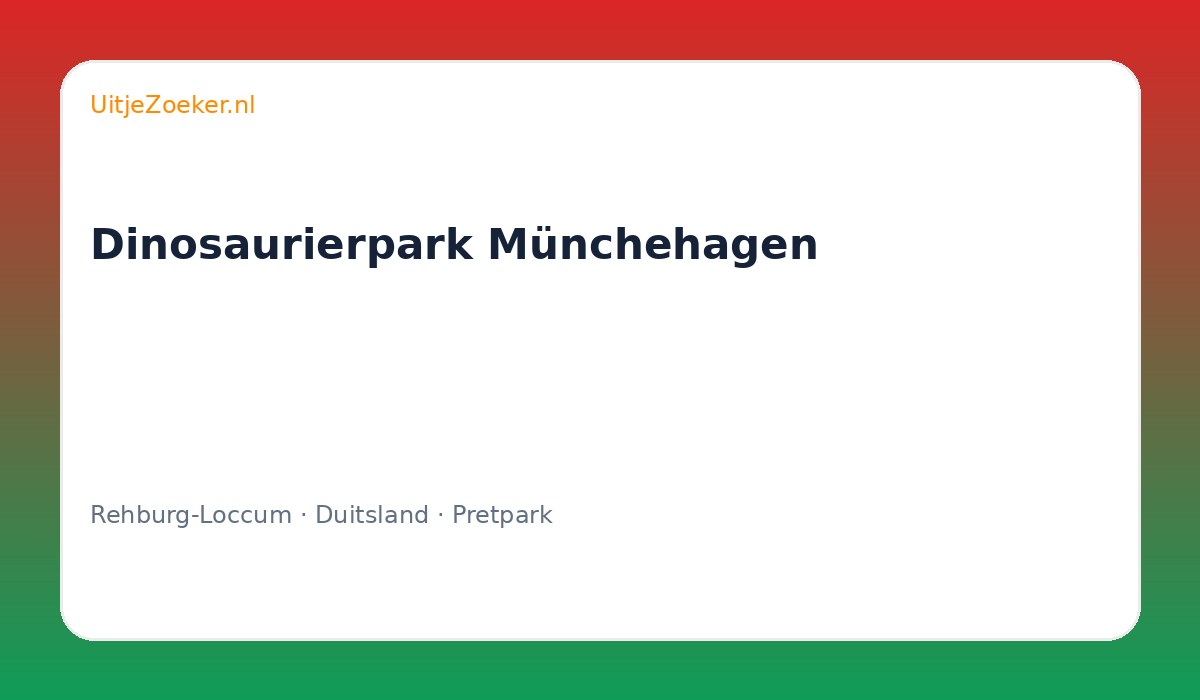Dinosaurierpark Münchehagen