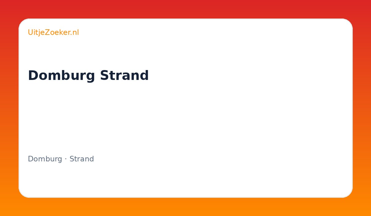 Domburg Strand