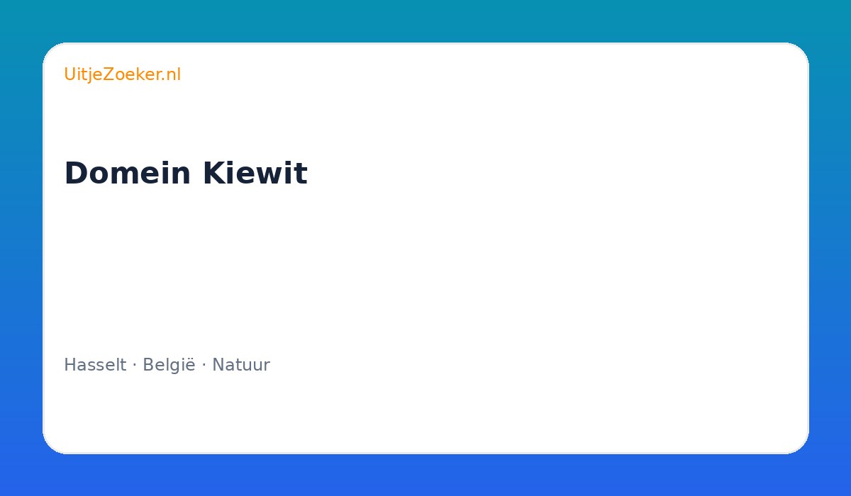Domein Kiewit