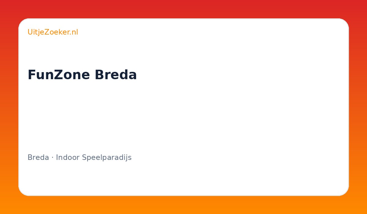 FunZone Breda