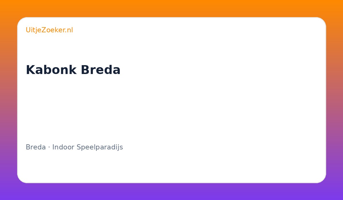 Kabonk Breda