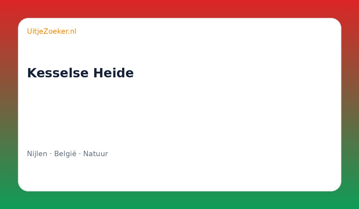 Kesselse Heide