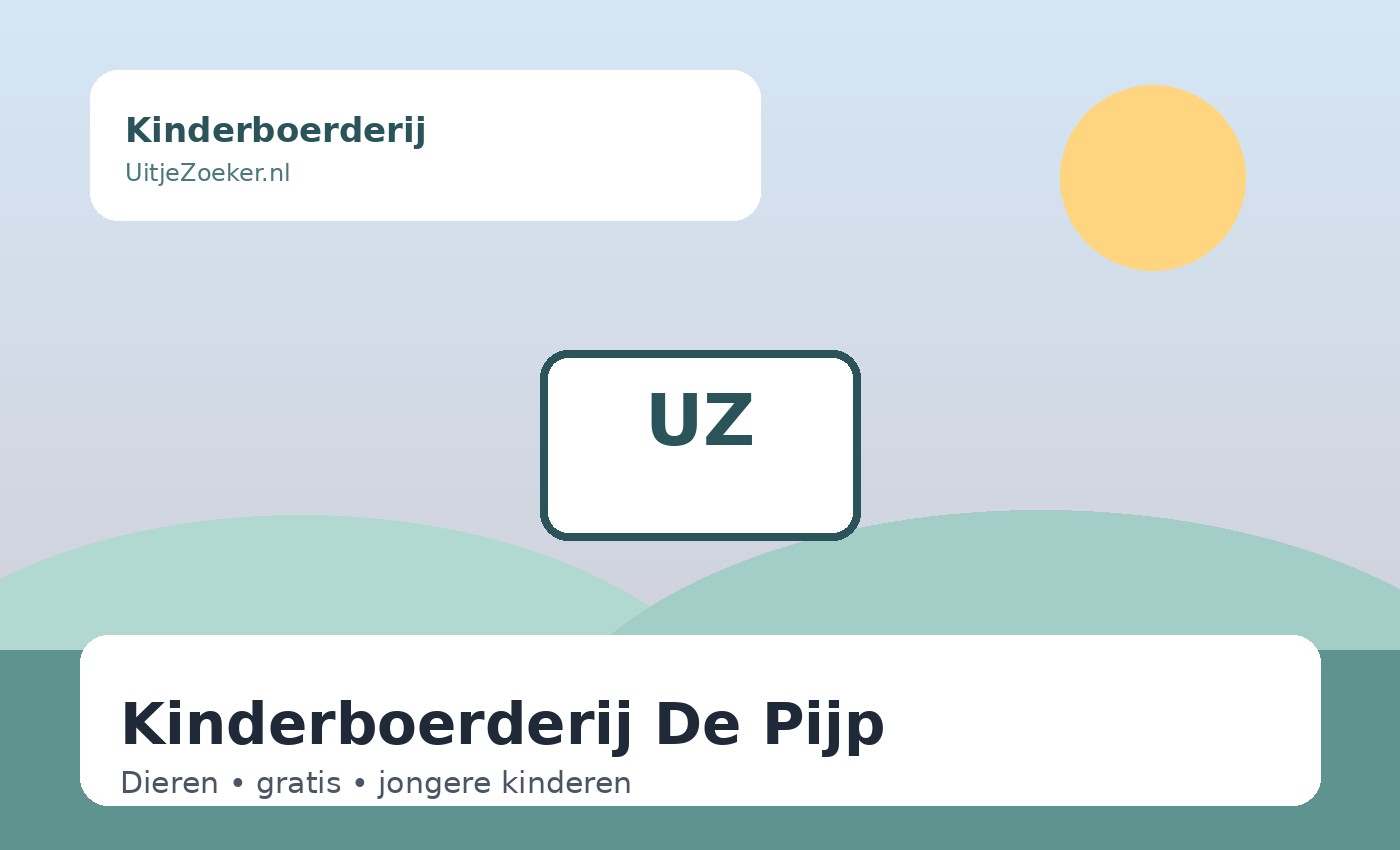 Kinderboerderij De Pijp