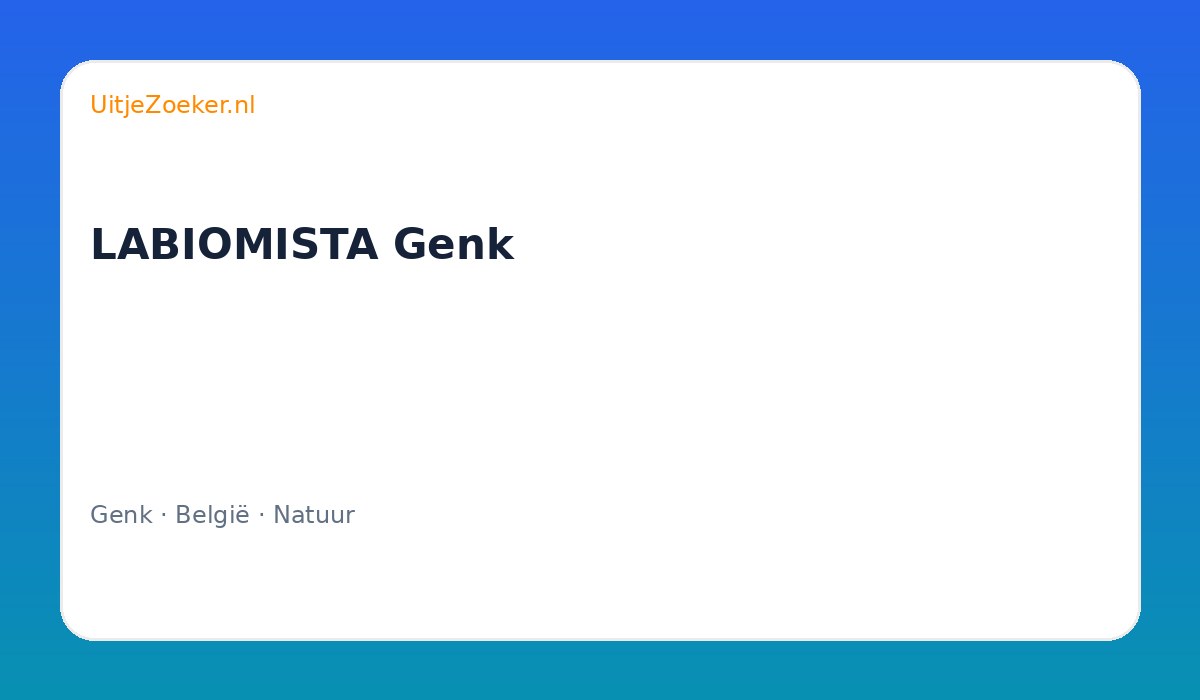 LABIOMISTA Genk
