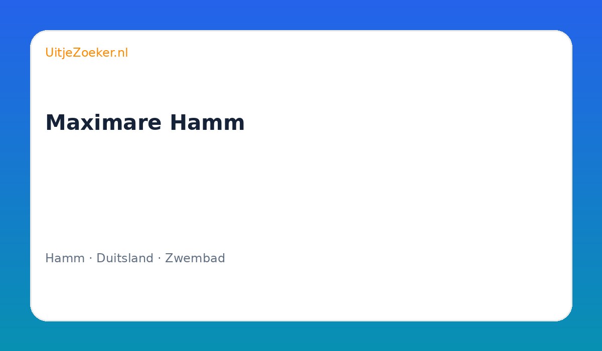 Maximare Hamm