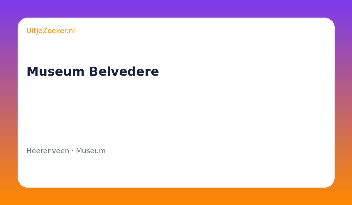 Museum Belvedere