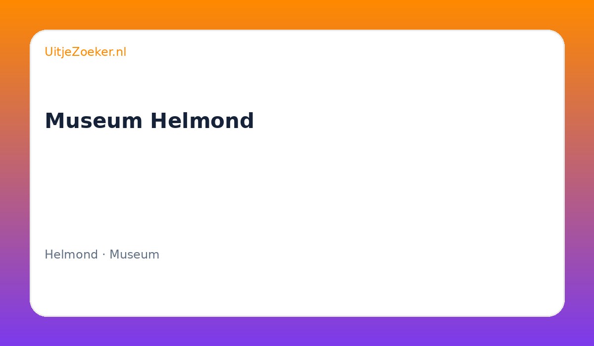 Museum Helmond