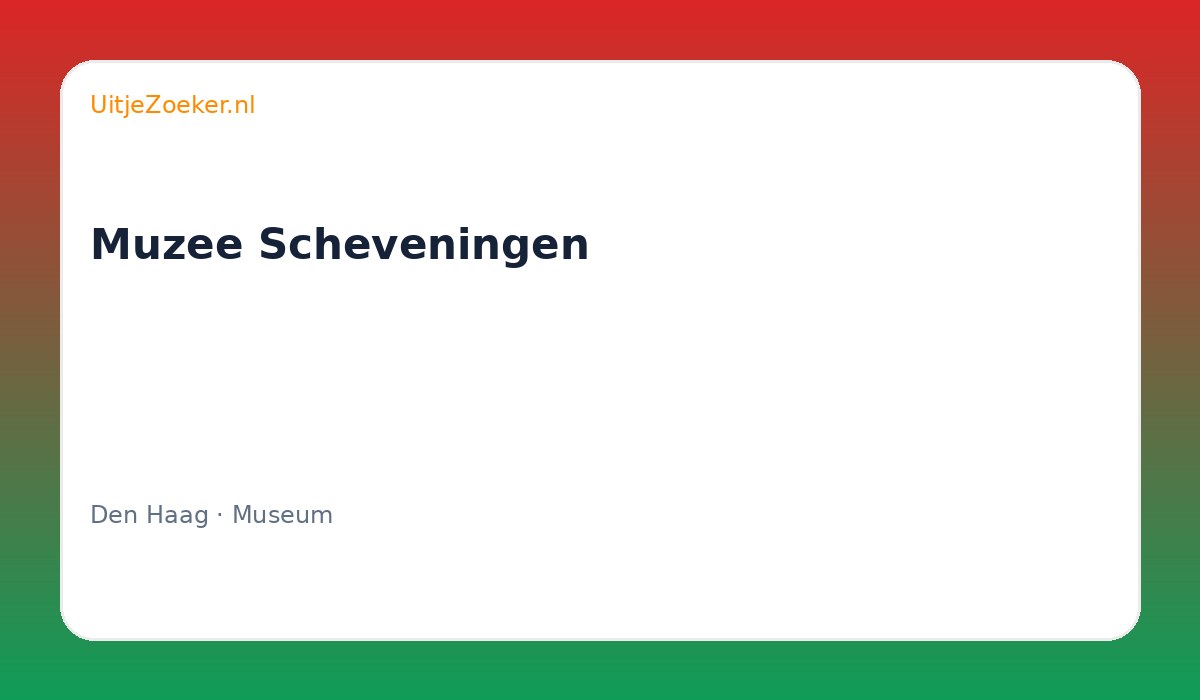 Muzee Scheveningen