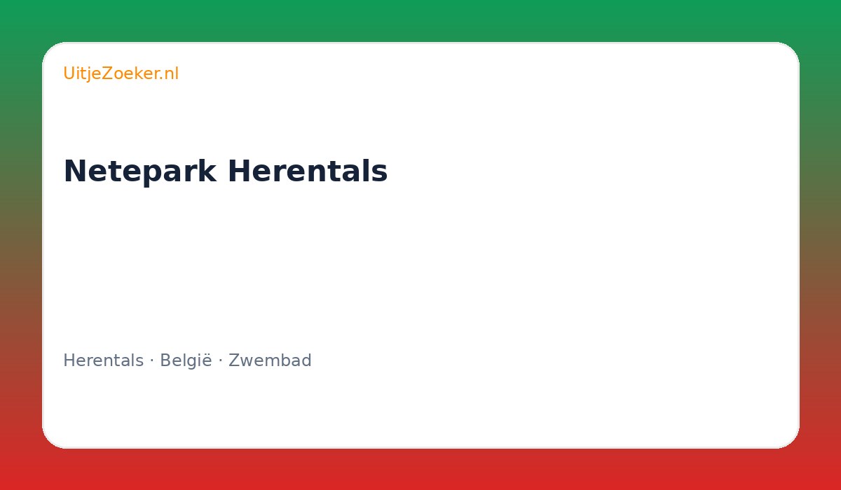 Netepark Herentals