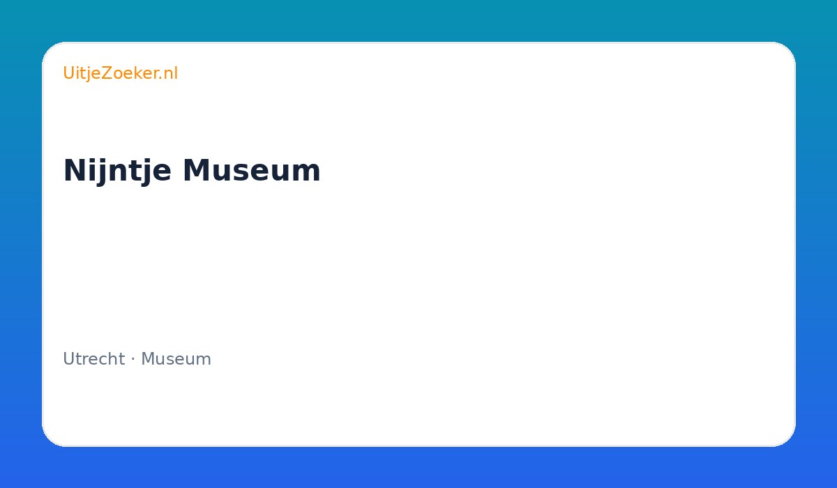 Nijntje Museum