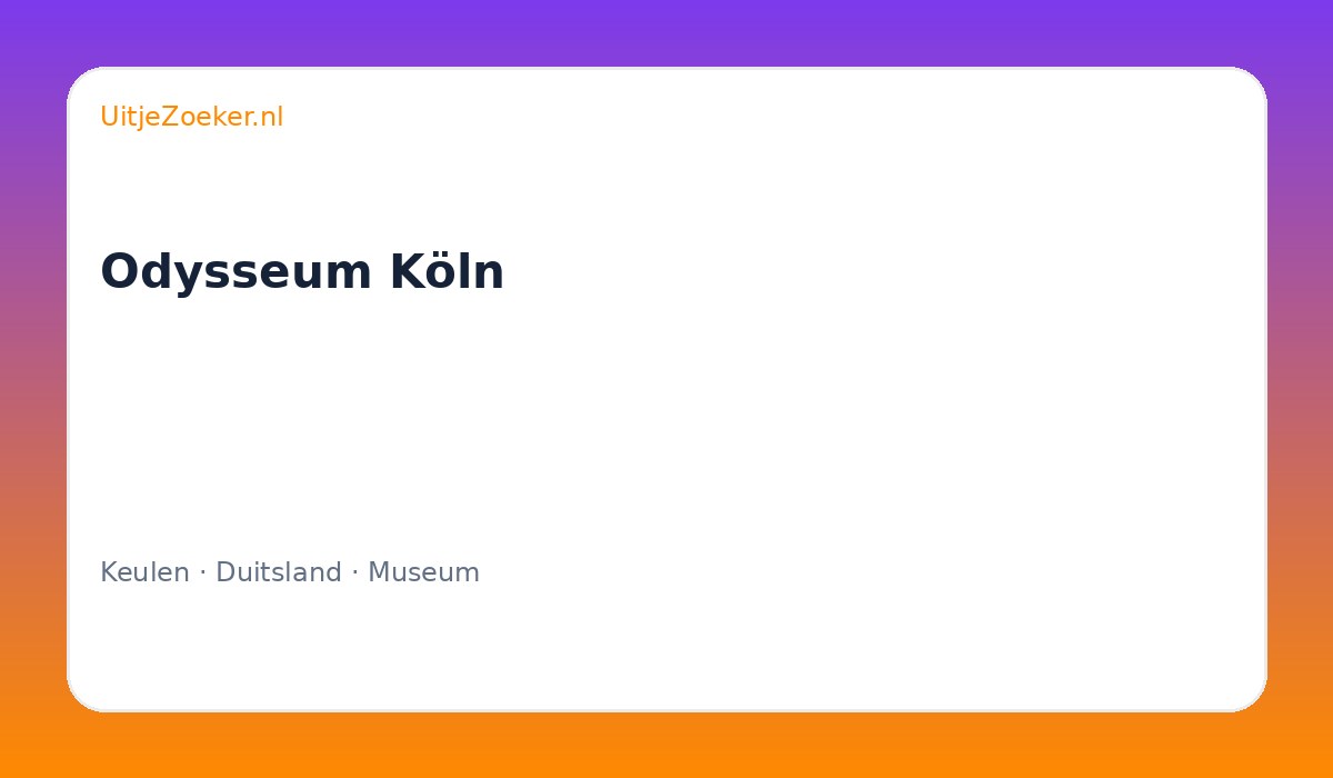 Odysseum Köln