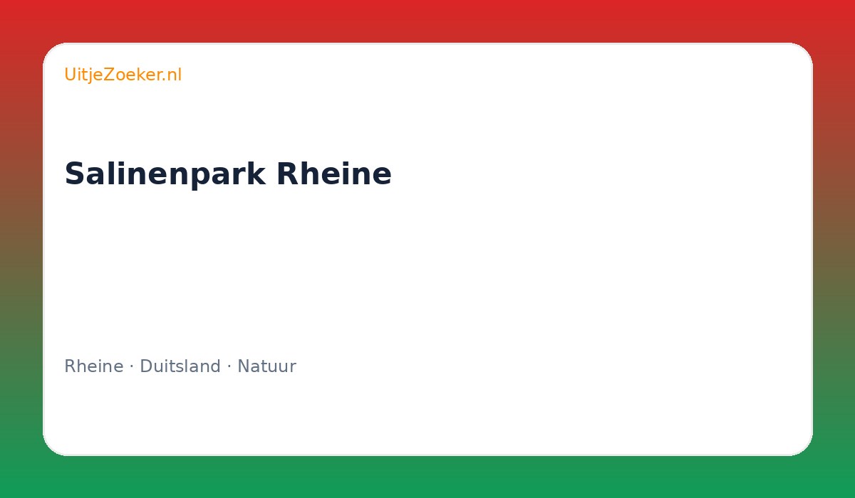 Salinenpark Rheine