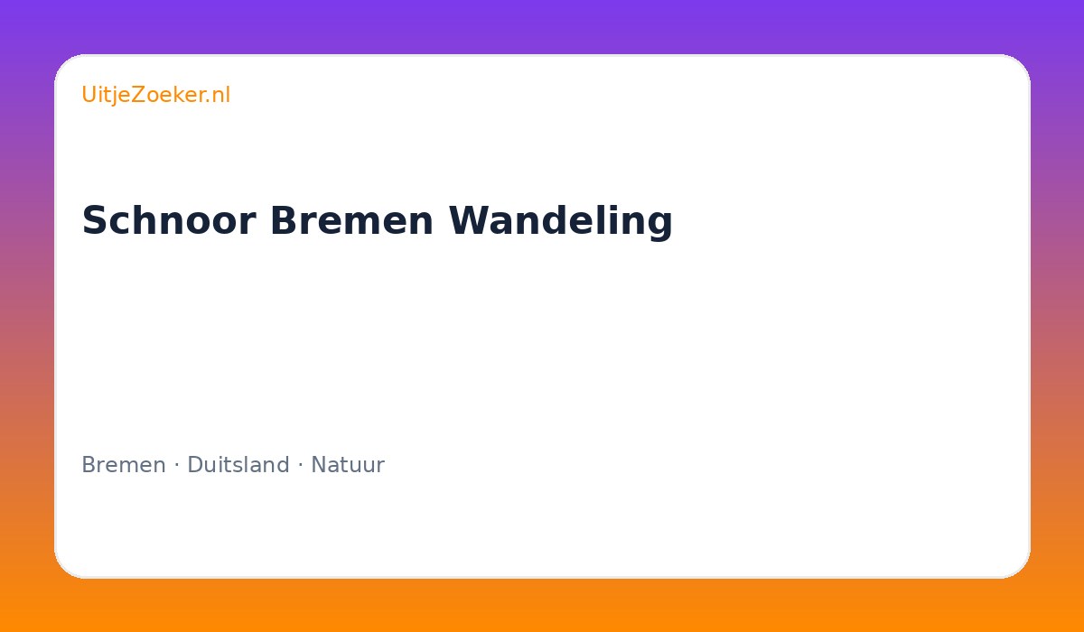 Schnoor Bremen Wandeling