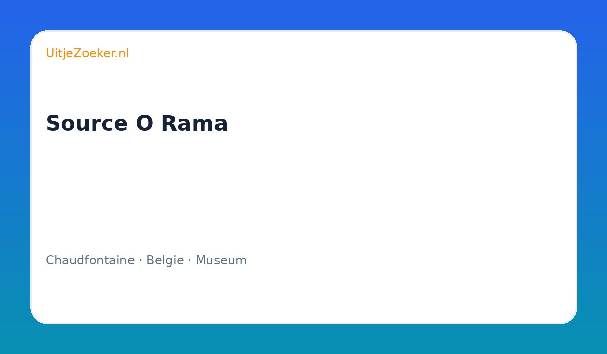 Source O Rama
