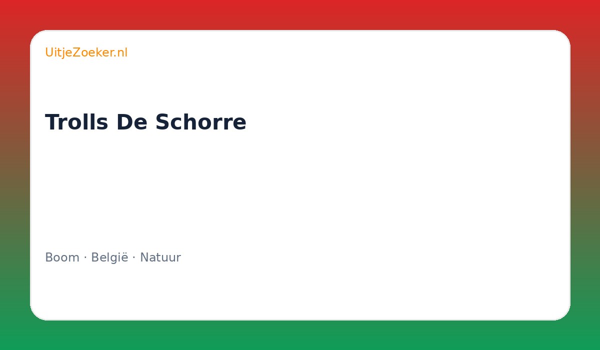 Trolls De Schorre
