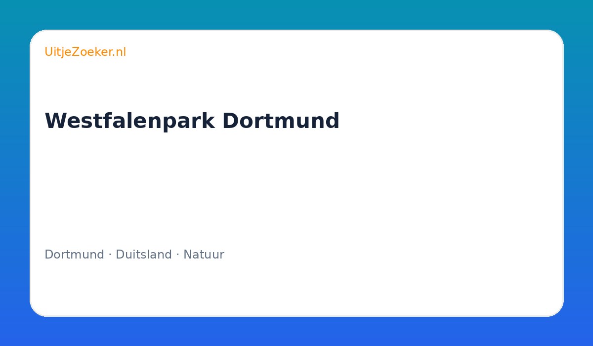Westfalenpark Dortmund