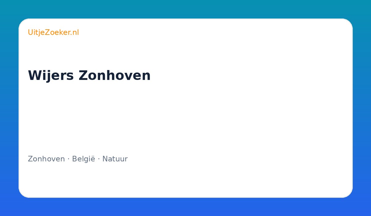 Wijers Zonhoven