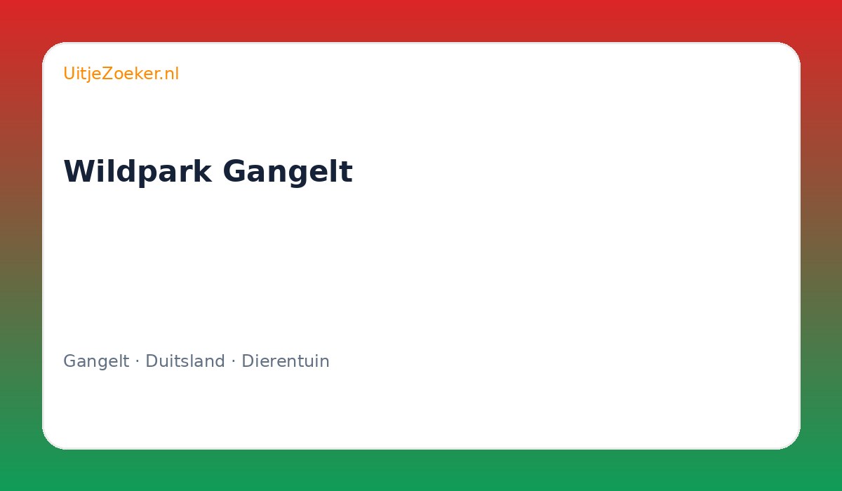Wildpark Gangelt